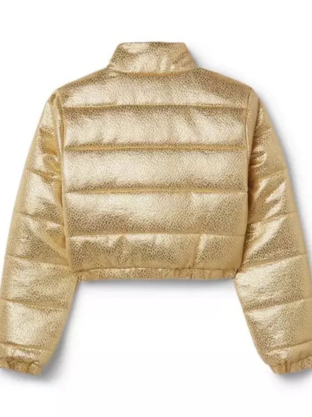Janie and Jack x Harlem's Fashion Row Metallic Puffer Jacket